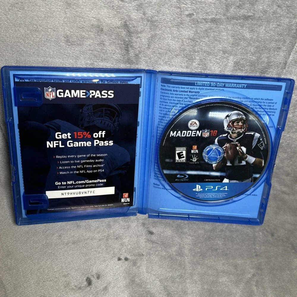 Madden 18, 19, 20‎ And 21 PS4 Lot Mahomes Brady Covers